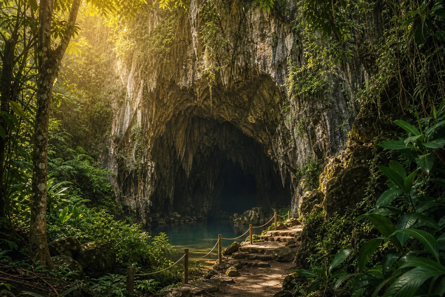 Lipawan Cave concept illustration